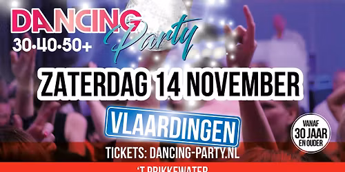 30•40•50+ Dancing Party Vlaardingen — uitgaan in Vlaardingen