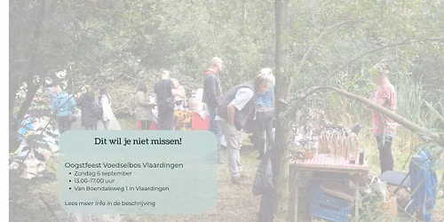 Oogstfeest Voedselbos Vlaardingen