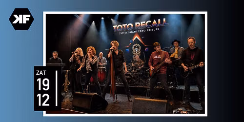 KF Allstars Presents: Toto Recall | De Kroepoekfabriek — muziek in Vlaardingen