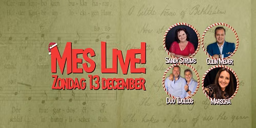 Mes Live 13 december — muziek in Vlaardingen